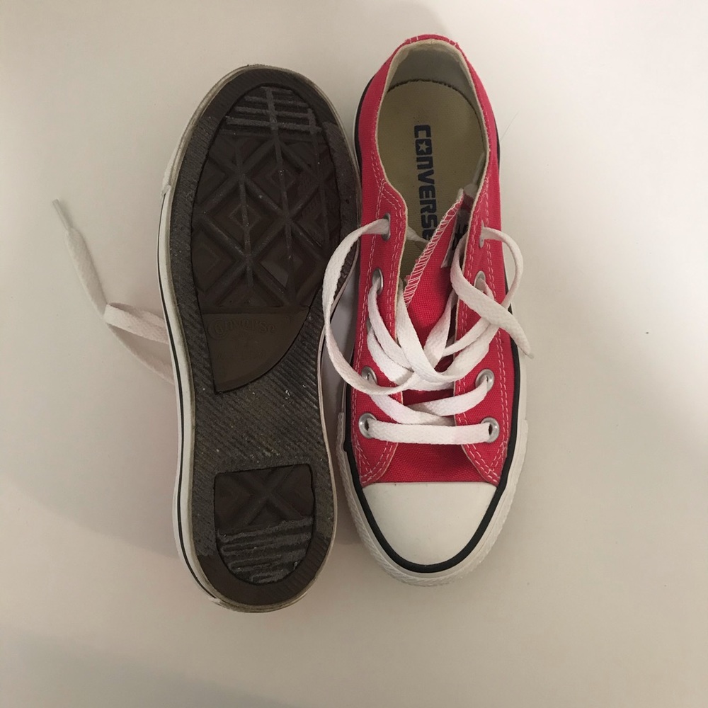 Magenta Pink Converse - Picture 4 of 5